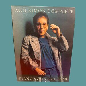Paul Simon Complete for Piano/Vocal/Guitar-Volumes 1 and‎ 2 Songbooks, Paperback